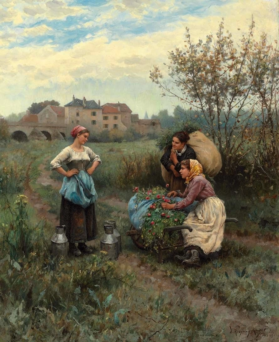 Sosta con pettegolezzi, 1881